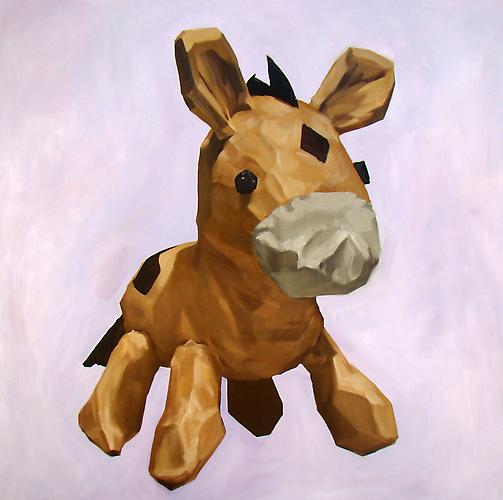Andrew Smenos
 Hi‐Ho Silver Lining , 2012
Oil on canvas
48 x 48 inches