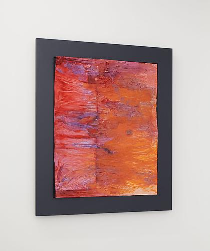 Henrik Olai Kaarstein
There's Always a Sale, 2012
paint, iridescent medium, gloss gel, acetone, crepe paper, glue, wood, cardboard
39.37 x 31.5 inches