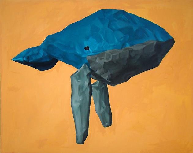 Andrew Smenos
 Don't Hold Your Breath,  2012
Oil on canvas
48 x 60 inches