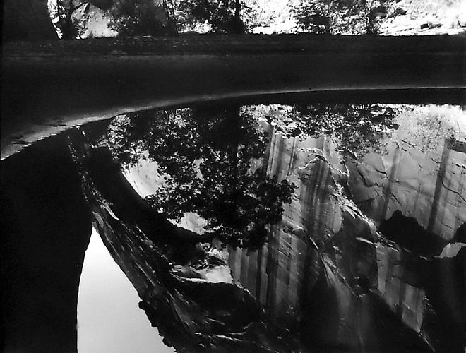Plunge Pool in Little Cathedral Canyon, Escalante Wilderness 
1968
gelatin silver print