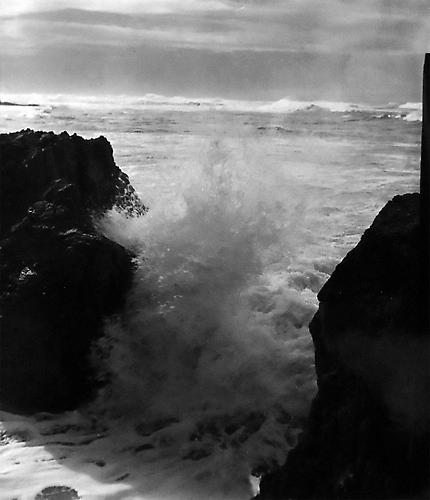 Surf, Spray and Rocks, Point Lobos State Reserve, CA
1949
gelatin silver print