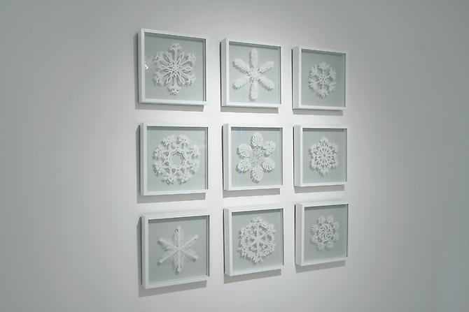 Palm Tree Snowflake Grid 
"Water Has A Memory" Exhibition