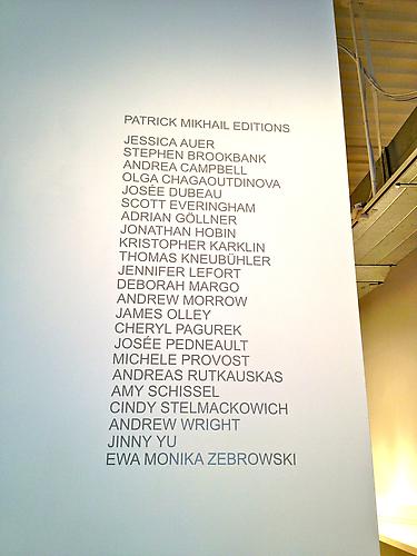 PATRICK MIKHAIL EDITIONS | PATRICK MIKHAIL GALLERY | INSTALLATION VIEW