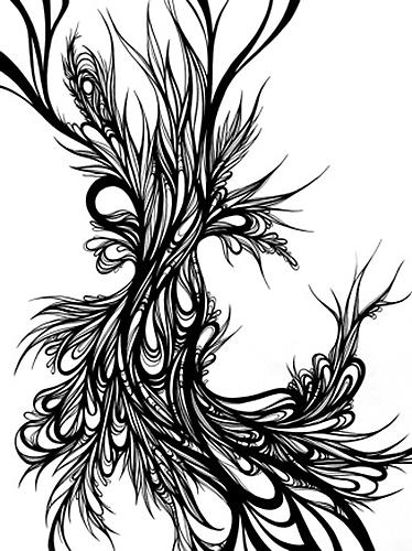 #1809, 2010
Ink on paper
11 x 14 inches