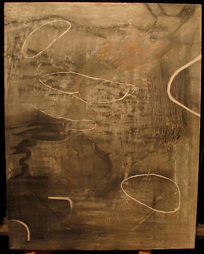  When One Eye Closes , 2011
Mixed media on linen
28 x 22 inches