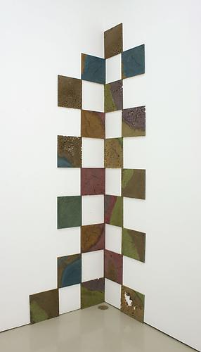 Jedediah Caesar, 2010 
| /| /| /| /| /| /| /| /| //|
20 panels, each approx. 10 1/8 x 11 1/8 x 1/2 inches