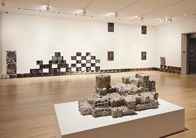 Jedediah Caesar
Installation View: Museum of Fine Arts, Boston, MA. "Soft Structures" (solo exhibition), December 17, 2011 - April 1, 2012