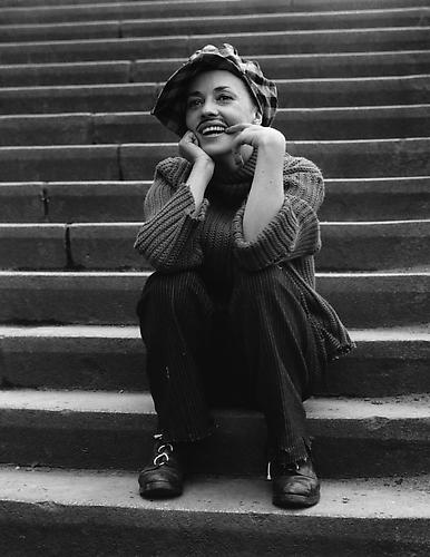 Jean Moreau off-set in Paris (Jules Et Jim)
1961
gelatin silver print