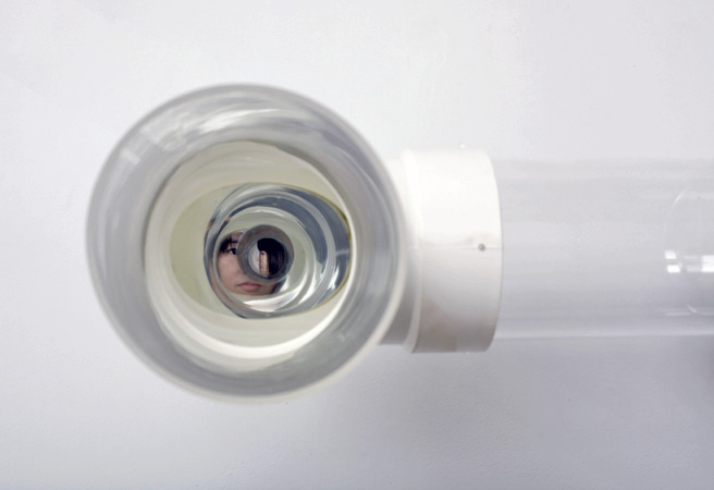  Peripheral Periscope , 2003, detail, mixed media, dimensions vary
