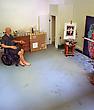 Artist Joe Fig Makes Miniature Sculptures of Famous Artists Working in Their Studios