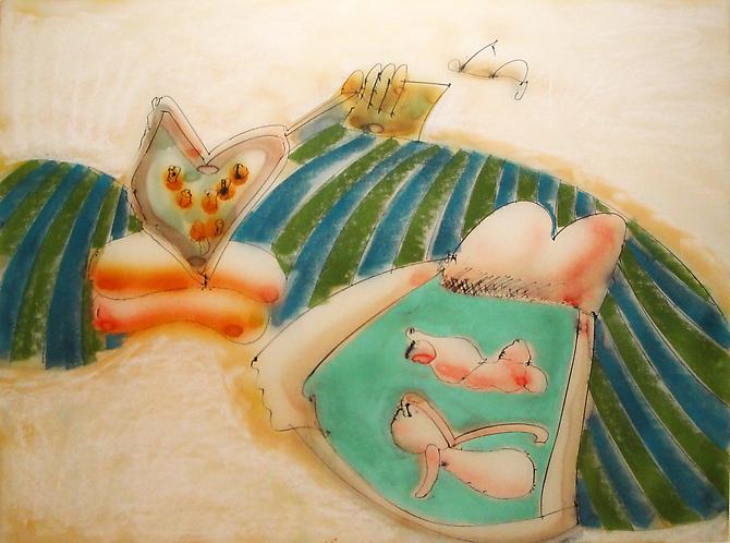 John Altoon
Untitled, 1966
Watercolor on paper
Image: 30 x 40 inches