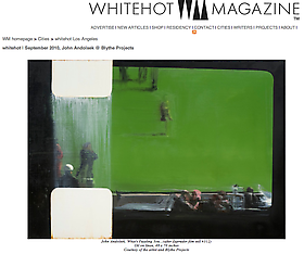John Andolsek in Whitehot Magazine