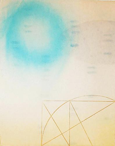 " Jung's Designer", 2010
Aquatint and etching on hand toned gampi, chine colle
18 1/2 x 15 inches