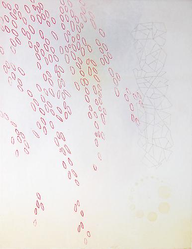"Jung"s Teacher", 2010
Aquatint and etching on hand toned gampi, chine colle
19 x 15 1/2 inches