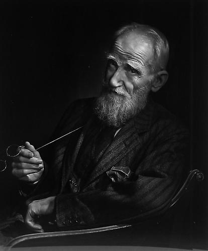 George Bernard Shaw
1943
gelatin silver print