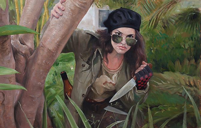 Katya, 2012
Oil on linen
33 x 21 inches