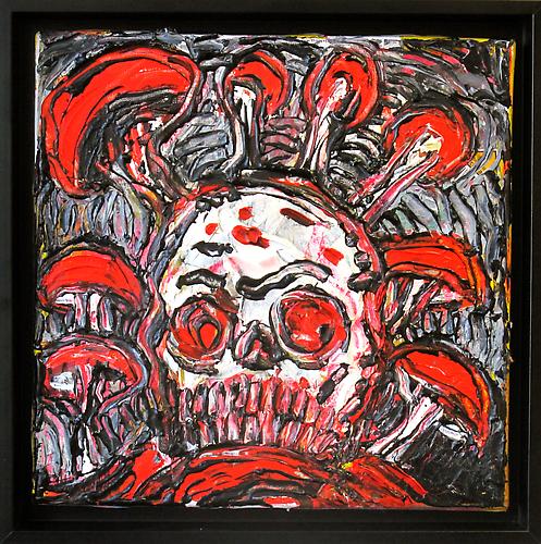 Mushroom Skull
2009
34x34cm