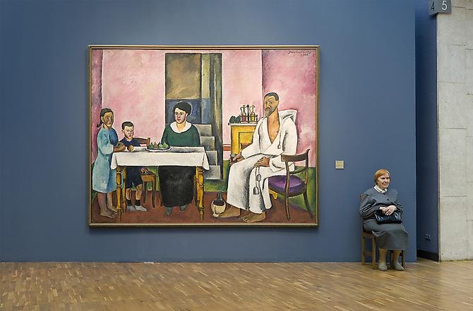 Andy Freeberg,  Pyotr Konchalovsky's Family Portrait, State Tretyakov Gallery , 2008
Archival pigment print