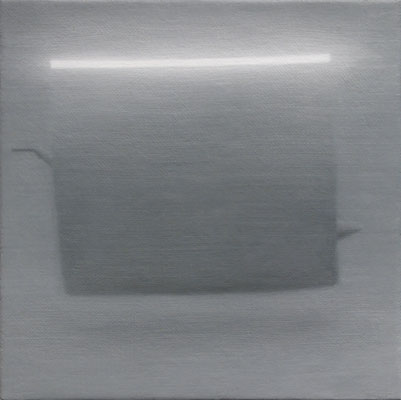  Light Bar , 2006, oil on linen 6 x 6 inches