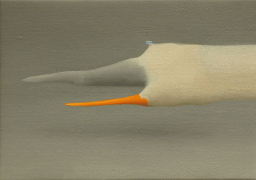  Claw , 2006, oil on linen, 5 x 7 inches