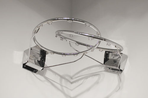 Dario Escobar, 2010, Untitled, Iron and chrome, Dimensions variable, AP