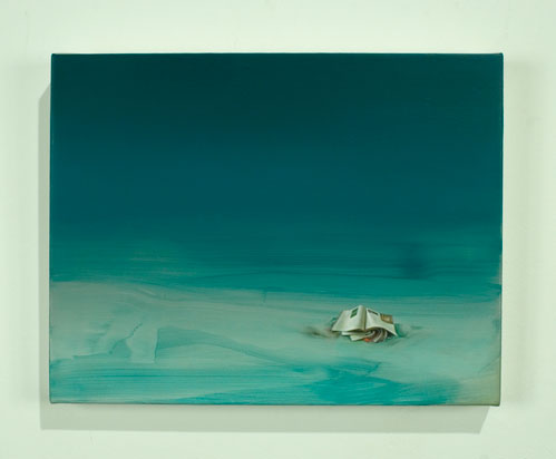  Magazine , 2009, oil on canvas, 10 x 13 inches