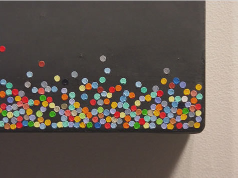  Untitled (detail) , 2002, oil on canvas, 48 x 48 inches