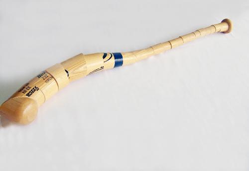  Untitled , 2008, wood, 30 x 5 x 3 inches