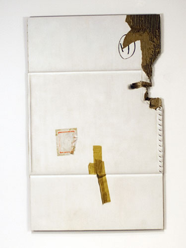  Documents Enclosed , 2011, oil on cardboard, 48 x 31 inches