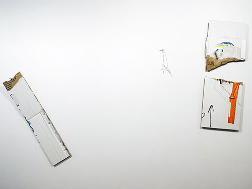  Inbox , 2011, Exhibition view, Josée Bienvenu Gallery