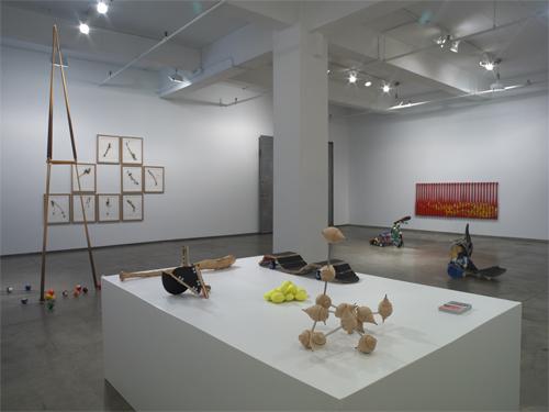  Play Offs , 2008, exhibition view, Josée Bienvenu Gallery, New York