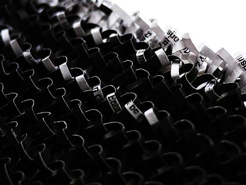  redacted (enhanced techniques) , detail, 2010, cut paper, 25 x 25 inches