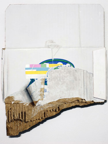  SC 90/9 , 2011, oil on cardboard, 14.5 x 11.75 inches