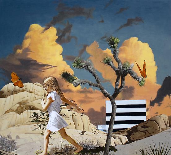 Last Rays, 2012.
Acrylic on canvas, 44 x 48 inches.