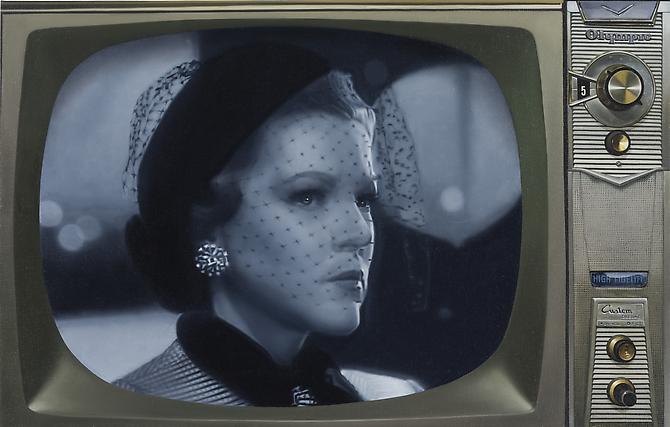 Late Night #14: Claire Trevor, 2008
Oil on linen
23 x 36 in.
58.4 x 91.4 cm
