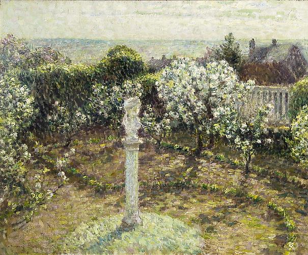 Apple Trees in Flower, Gerberoy, Garden of the Artist, 1906
Oil on canvas, 23 5/8 x 28 3/4 inches
Signed lower left: Le Sidaner
Price upon request