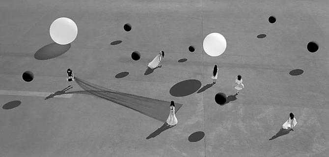 Jeff Charbonneau & Eliza French
Long Before Pluto, 2010 (from Playground Series)
Chromogenic print mounted to dibond
Edition of 3; 30 x 63 inches
Edition of 4; 20 x 42 inches
Edition of 5; 12 x 25 inches