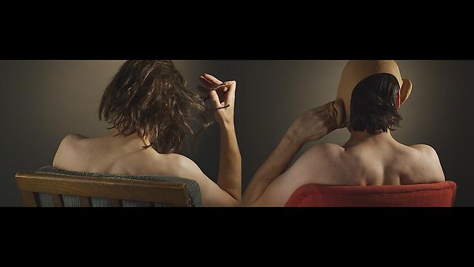 George Jenne
Video still from  Before Years After (lovin’ touchin’ squeezin’) , 2012
HD color video, Ed. of 5
Duration 13:18