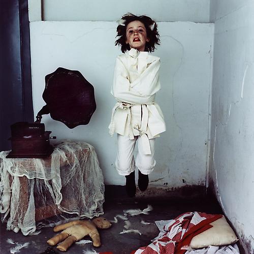 JONATHAN HOBIN | JUMPING JOAN | FROM THE SERIES "MOTHER GOOSE" | C-PRINT | 11.5 x 11.5 INCHES