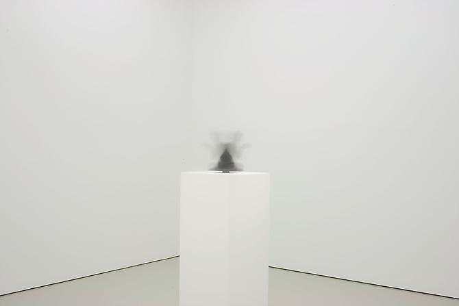 Massimo Bartolini
Revolutionary Monk 2006 
42 x 42 x 160 inches
106.7 x 106.7 x 406.4 cm 
bronze, motor, wood, pedestal