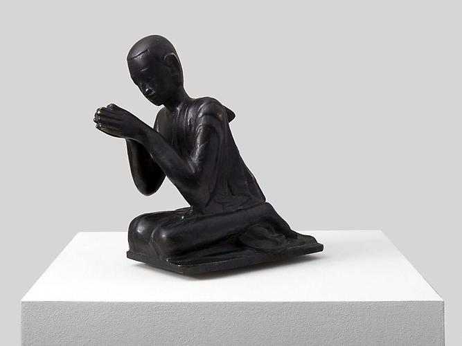 Massimo Bartolini
Revolutionary Monk (detail) 2005 
133 x 44 x 44 cm 
Iron, motor, wood