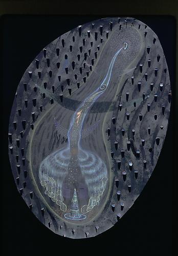 Marcy Hermansader
 Listening Well , 1992
mixed media, 30 x 22 inches
Listing #4