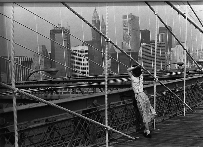 Le pont de Brooklyn, New York
1982
gelatin silver print