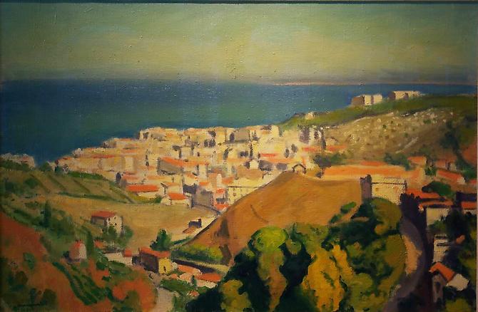 Vue d’Alger, Fontatrabie et le Jaisquibel, 1926
Oil on canvas,16 x 24 inches (40 x 61 cm)
Signed lower left: Marquet
Price upon request