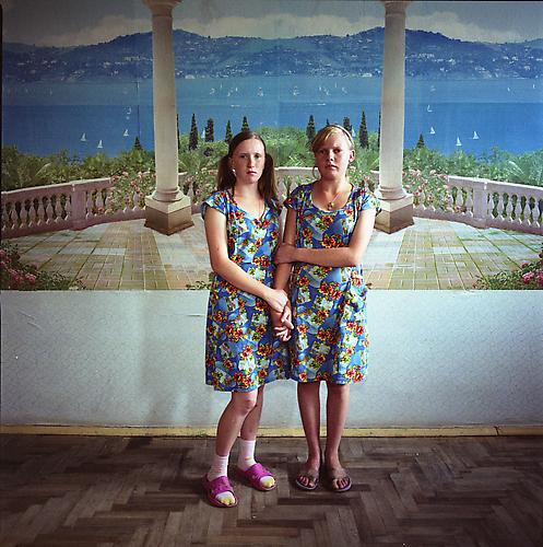 Michal Chelbin,  Masha, sentenced for violence; and Sveta, sentenced for theft. Juvenile prison for girls, Ukraine , 2009