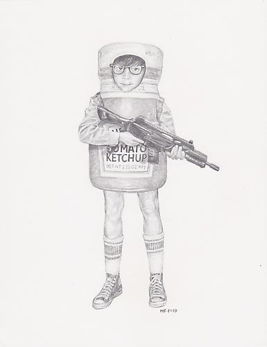 Anger, 2010
Graphite on paper
10.5 x 8.5 inches