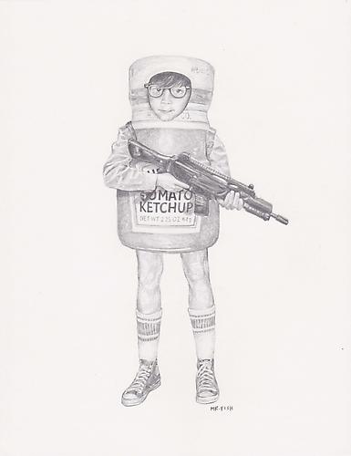 Anger, 2010
Graphite on paper
10.5 x 8.5 inches