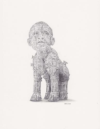 Trojan Horse, 2009
Graphite on paper
10.5 x 8.5 inches