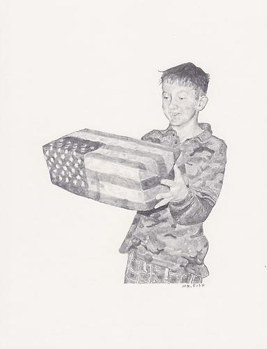 The Gift, 2008
Graphite on paper
10.5 x 8.5 inches