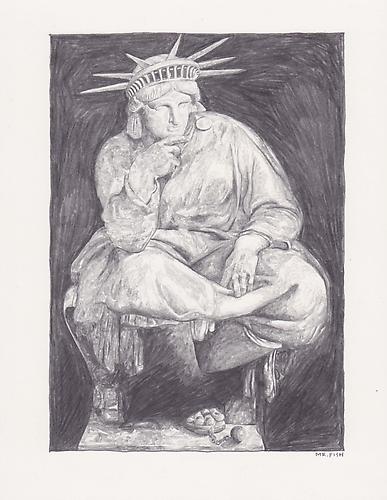 America, 2010
Graphite on paper
10.5 x 8.5 inches
